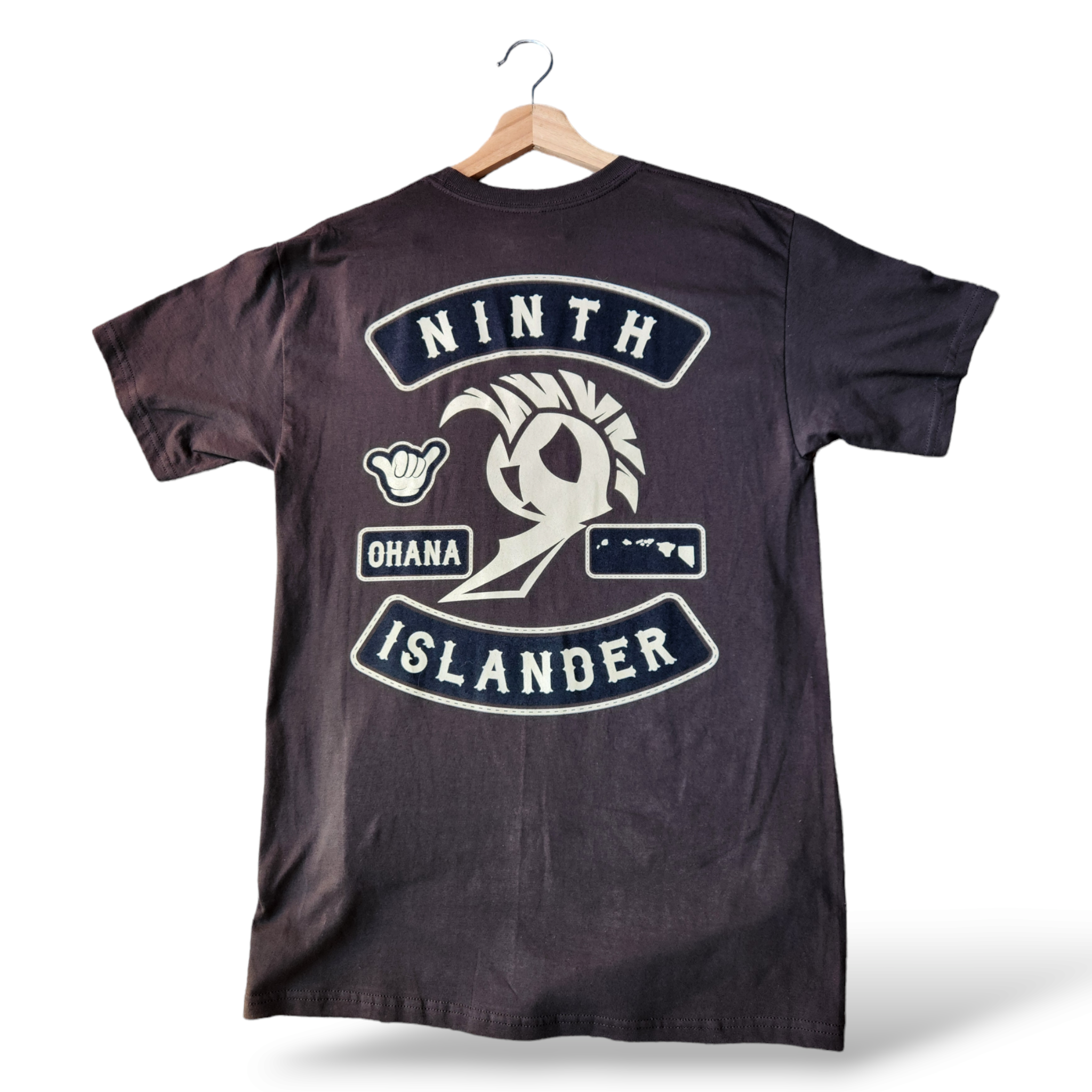 Ninth Islander Club T brown/tan