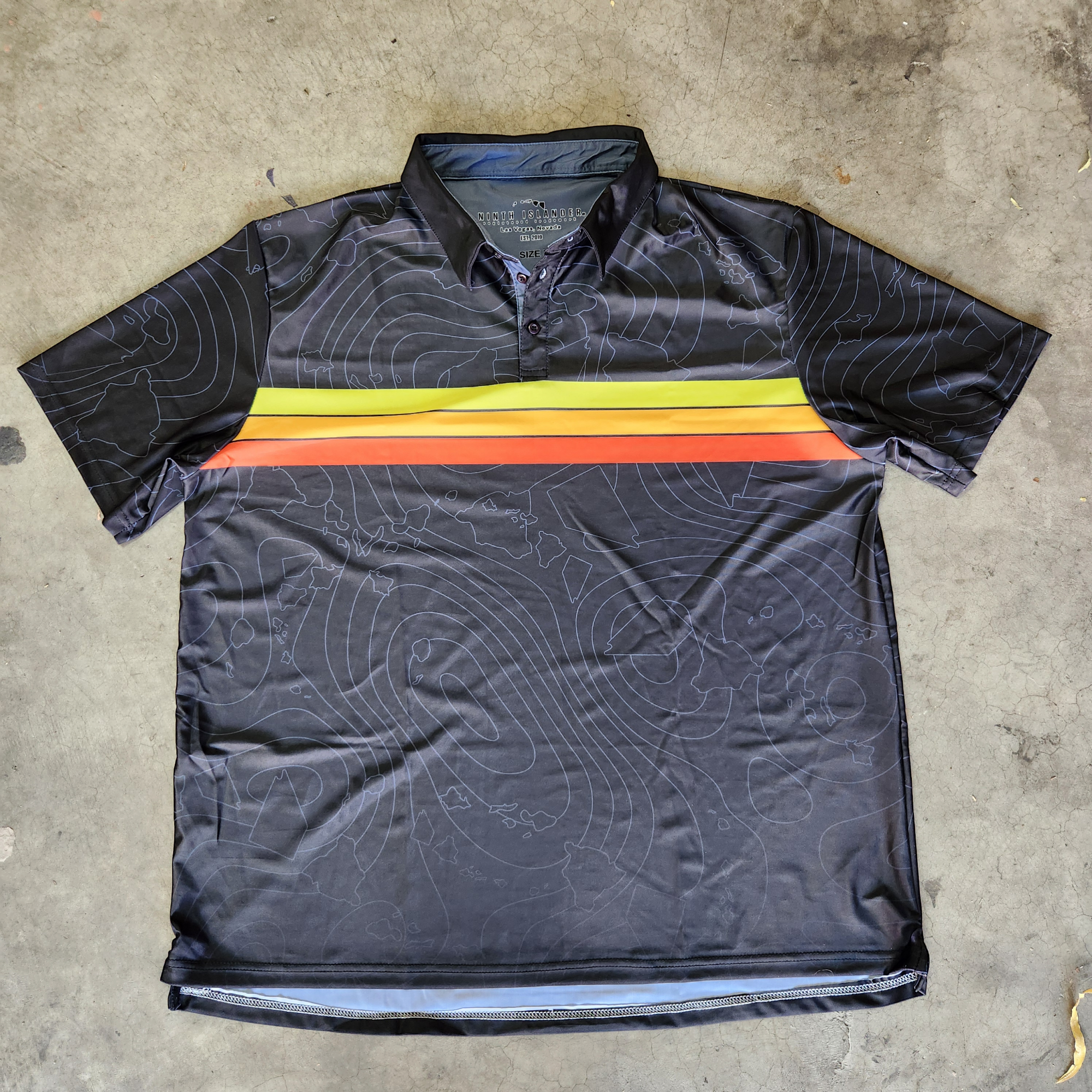 Retro stripe black