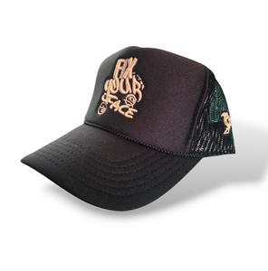 FIX YOUR FACE 5 panel foam Snapback