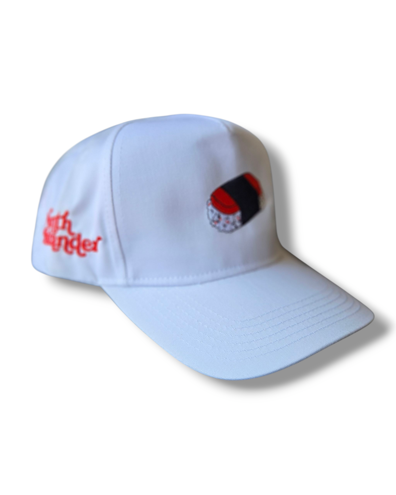 MUSUBI 5 panel Snapback white