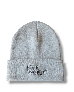 NINTH ISLANDER lighr gray beanie