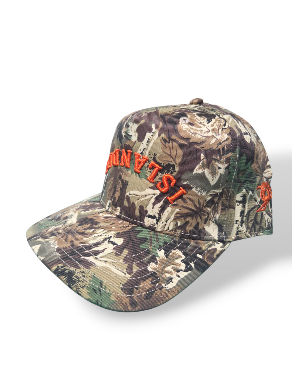 ISLANDER camo rally cap small block