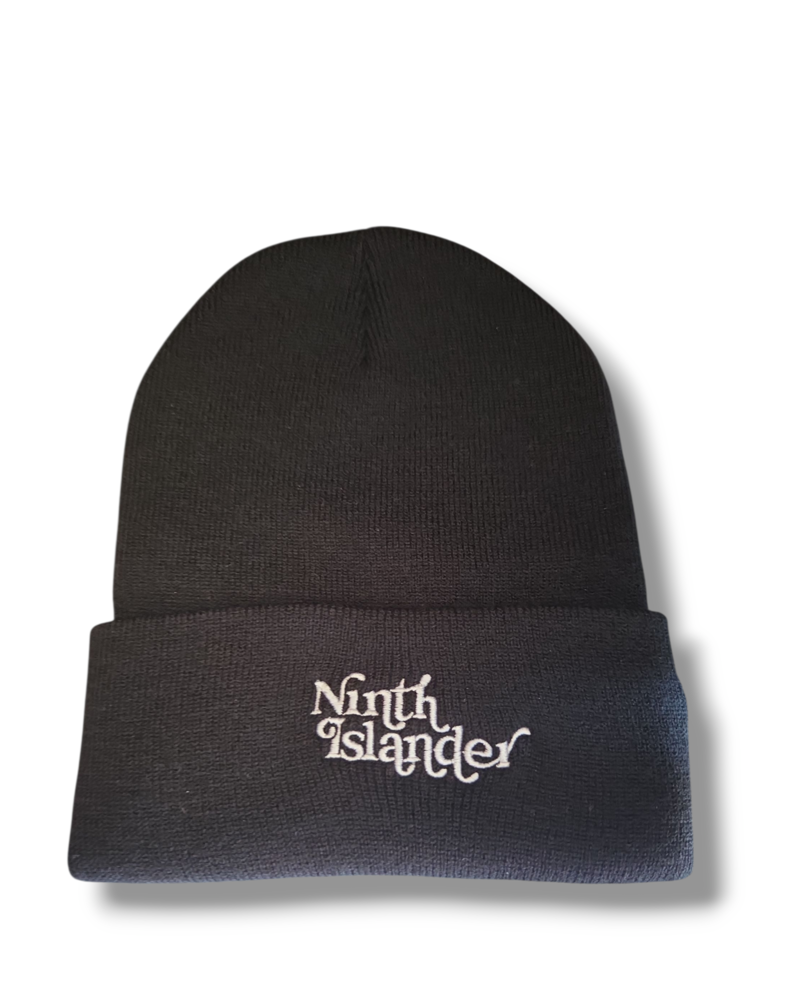 NINTH ISLANDER black beanie