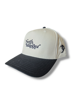 NINTH ISLANDER natural & black Snapback