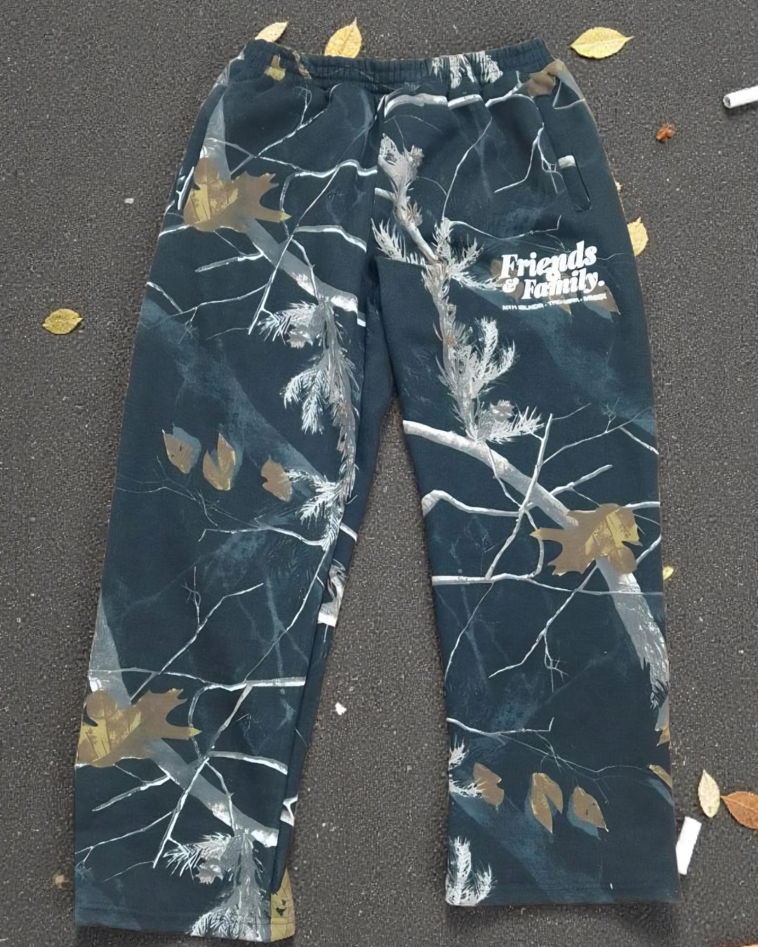 Dark Tree Camo FRIENDS & FAMILY Sweatpants
