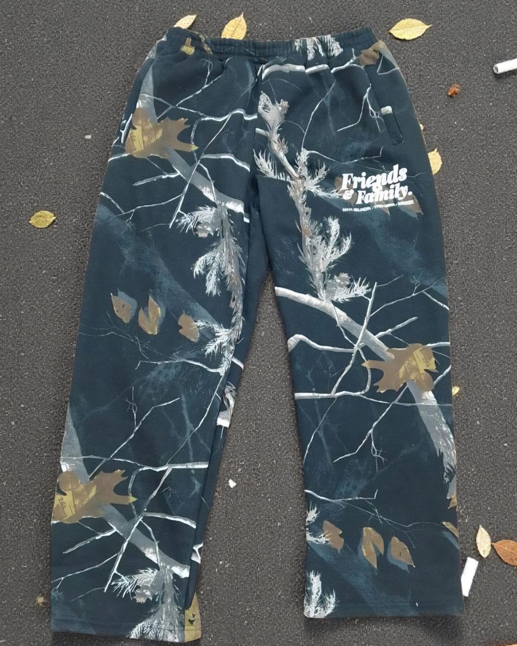 Dark Tree Camo FRIENDS & FAMILY Sweatpants