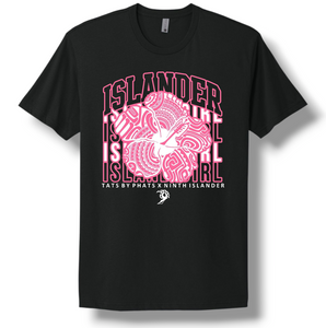 ISLAND GIRL Tshirt Tats By Phats X Ninth Islander
