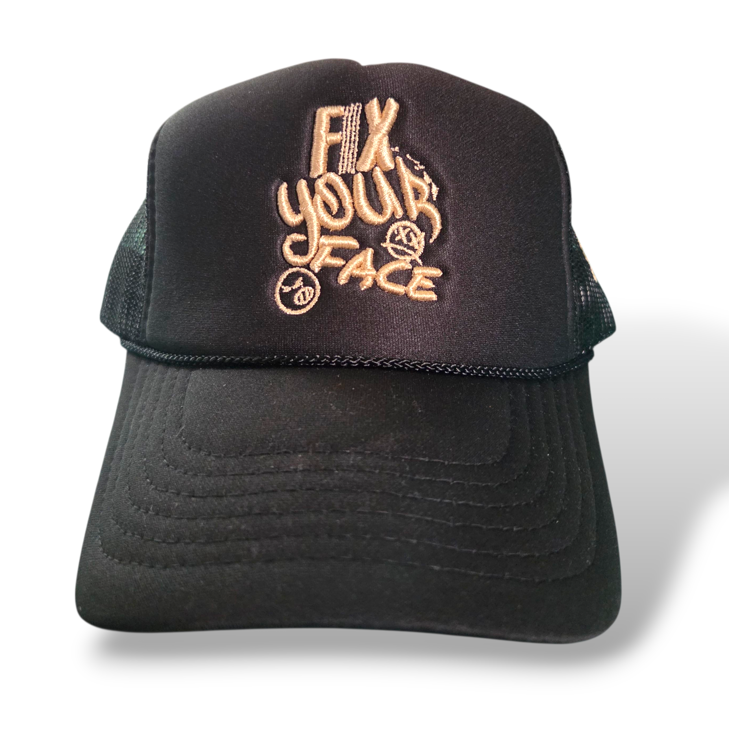 FIX YOUR FACE 5 panel foam Snapback
