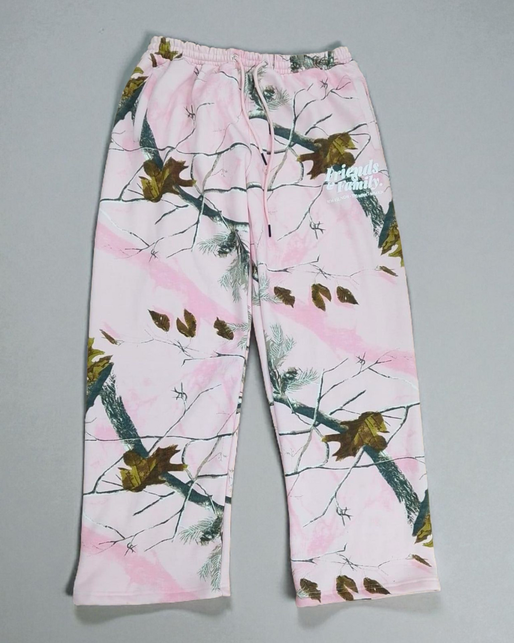 Pink Tree Camo FRIENDS & FAMILY Sweatpants
