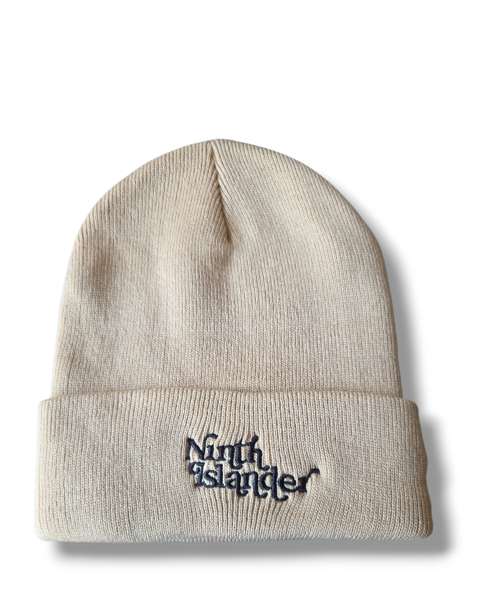 NINTH ISLANDER tan beanie