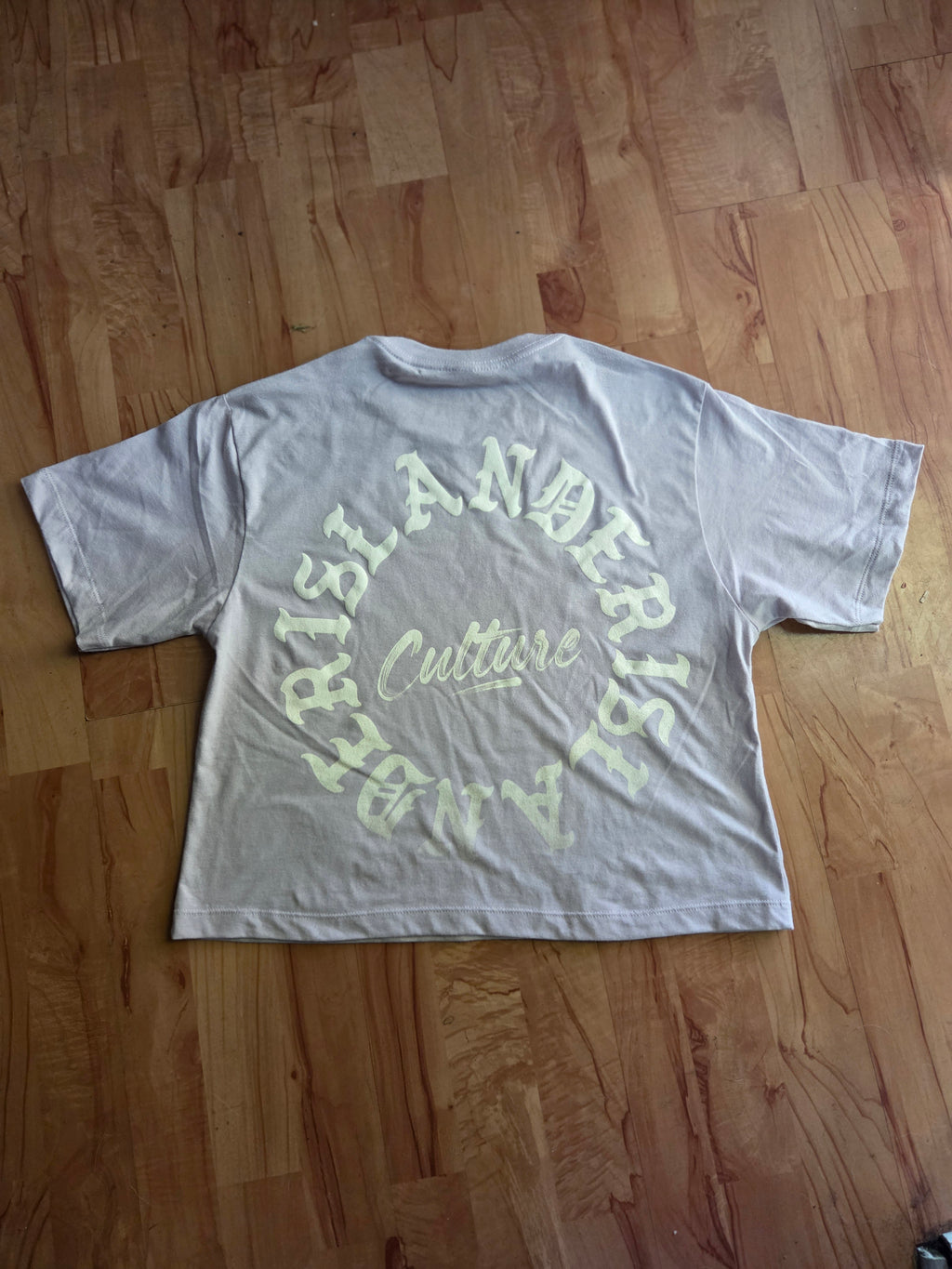 ISLANDER CULTURE blush... women's boxy cut Ts