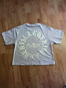 ISLANDER CULTURE blush... women's boxy cut Ts