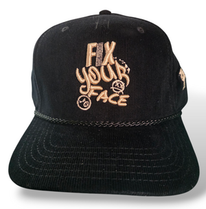 Fix Your Face Corduroy snapback
