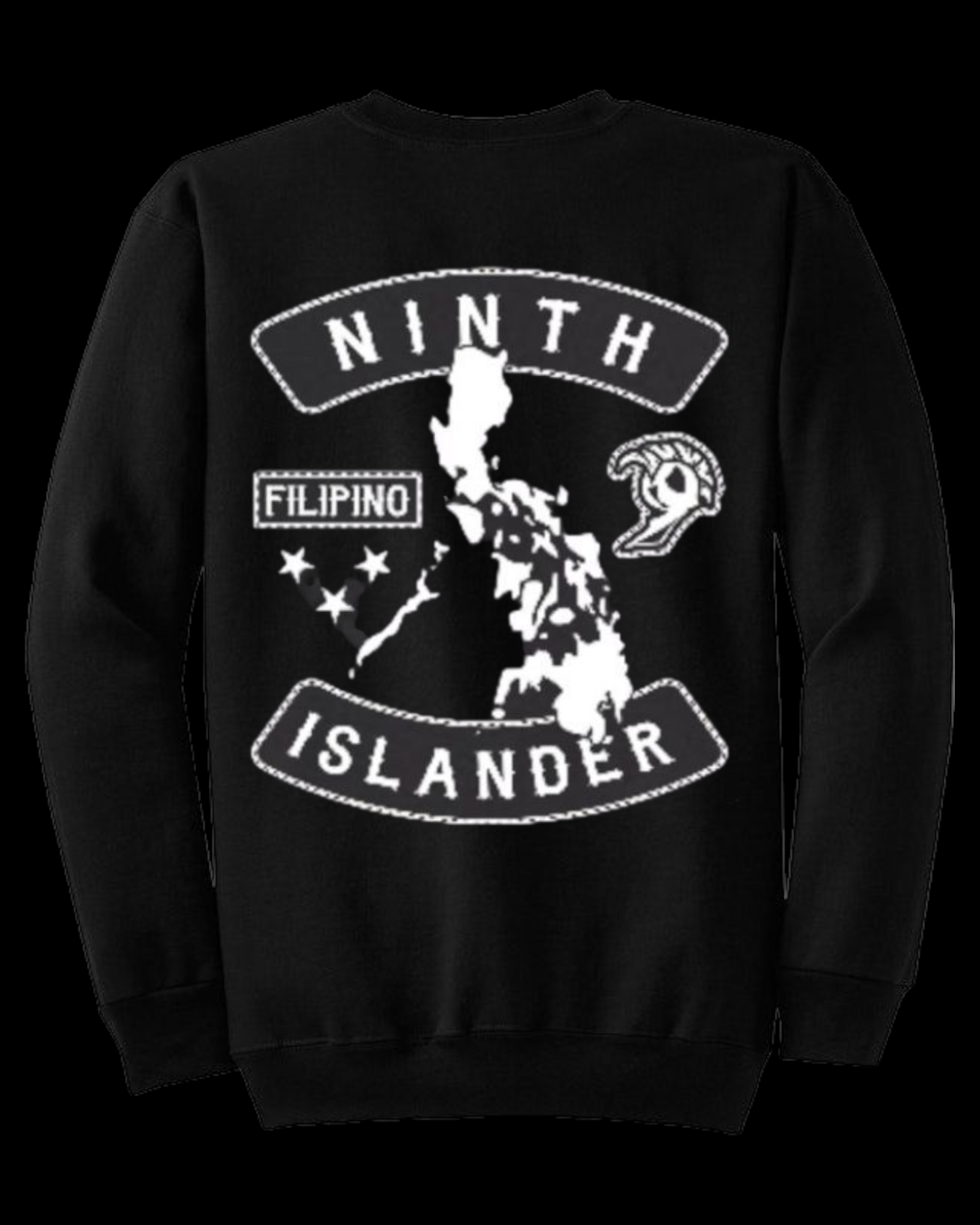 FILIPINO Islands pocket crewneck