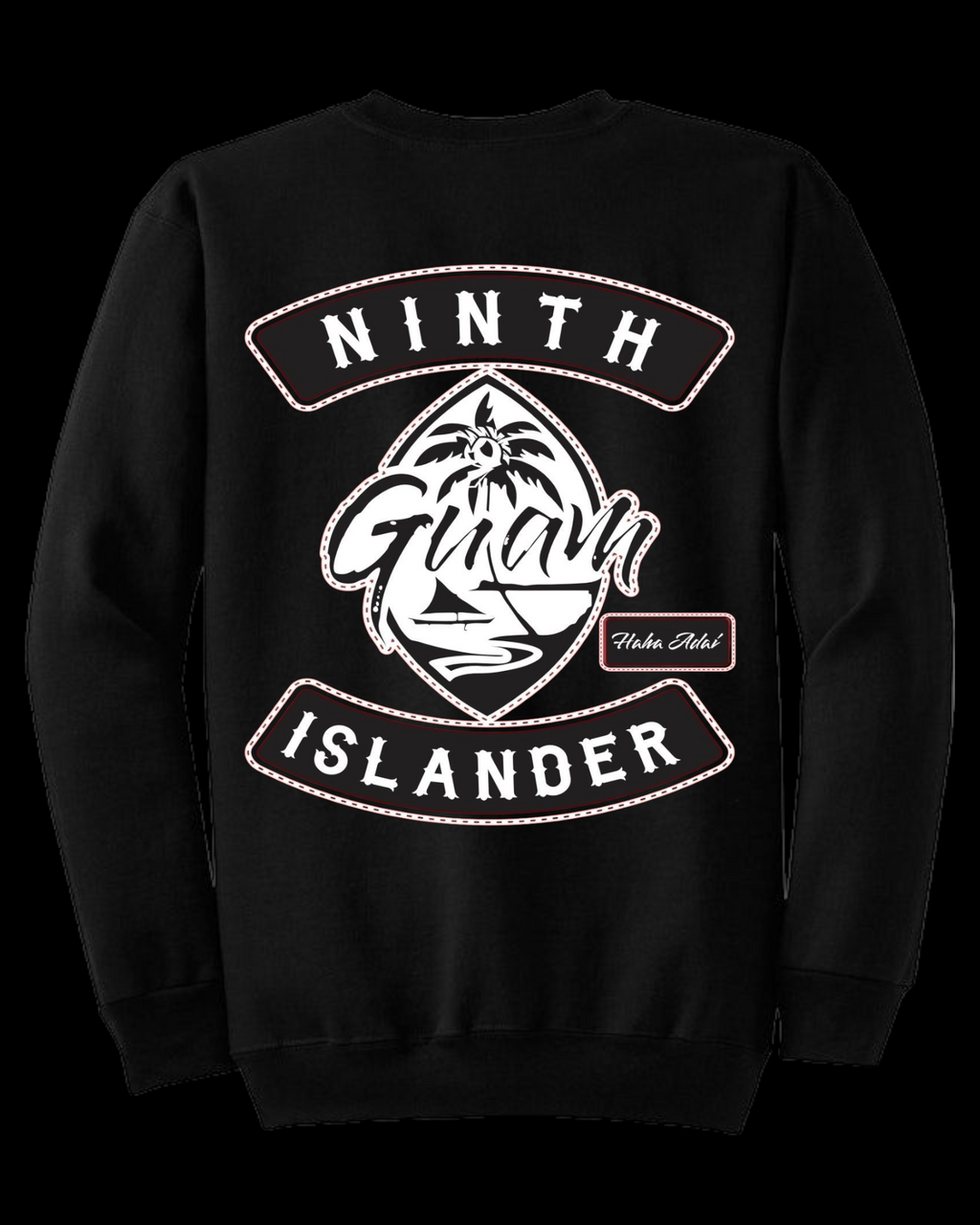 Guam pocket crewneck