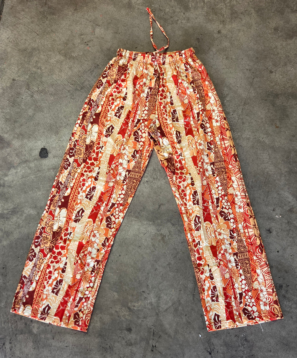 Flowy Aloha print pants