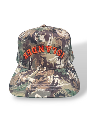 ISLANDER camo rally cap small block