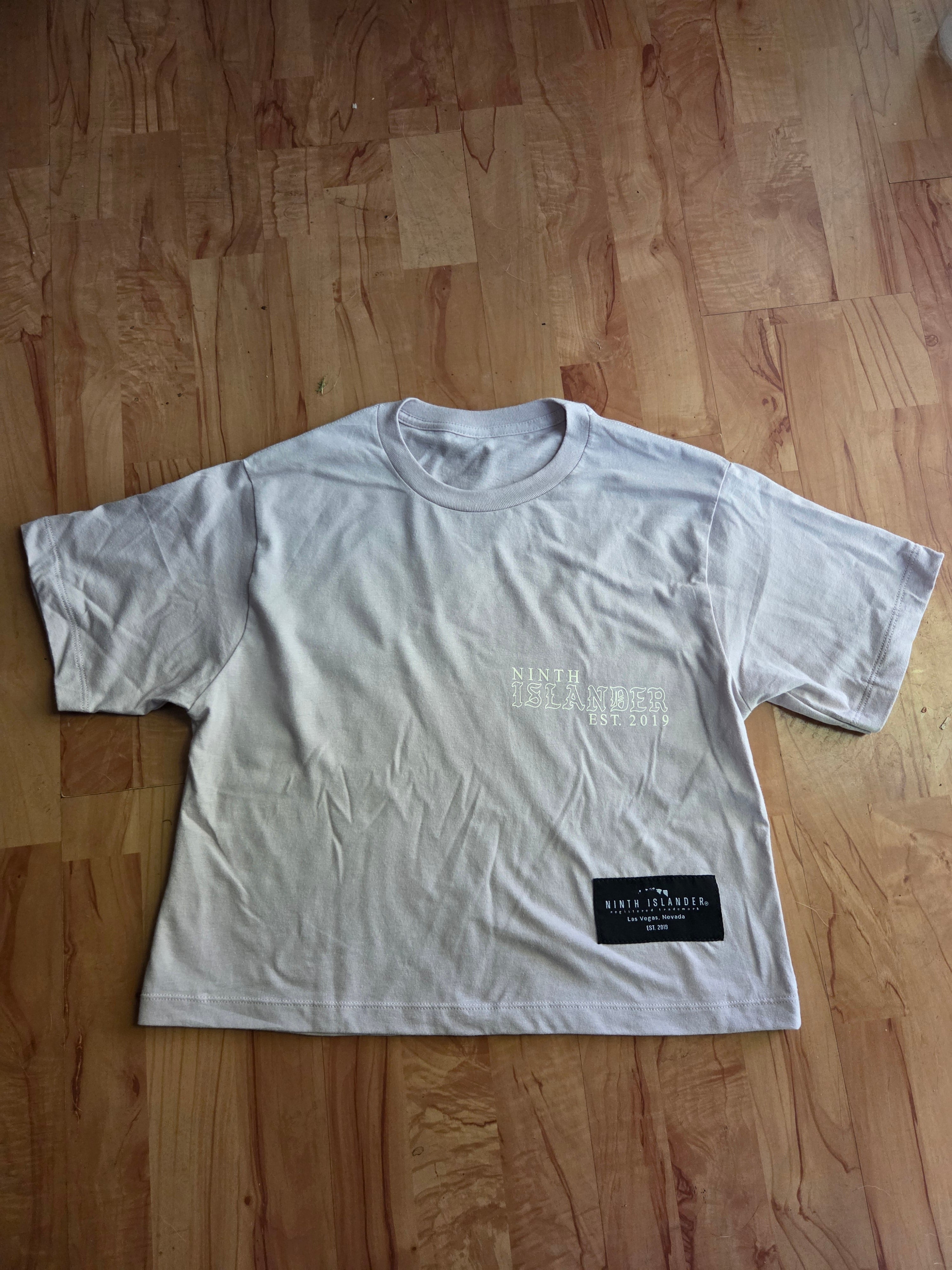 ISLANDER CULTURE blush... women's boxy cut Ts