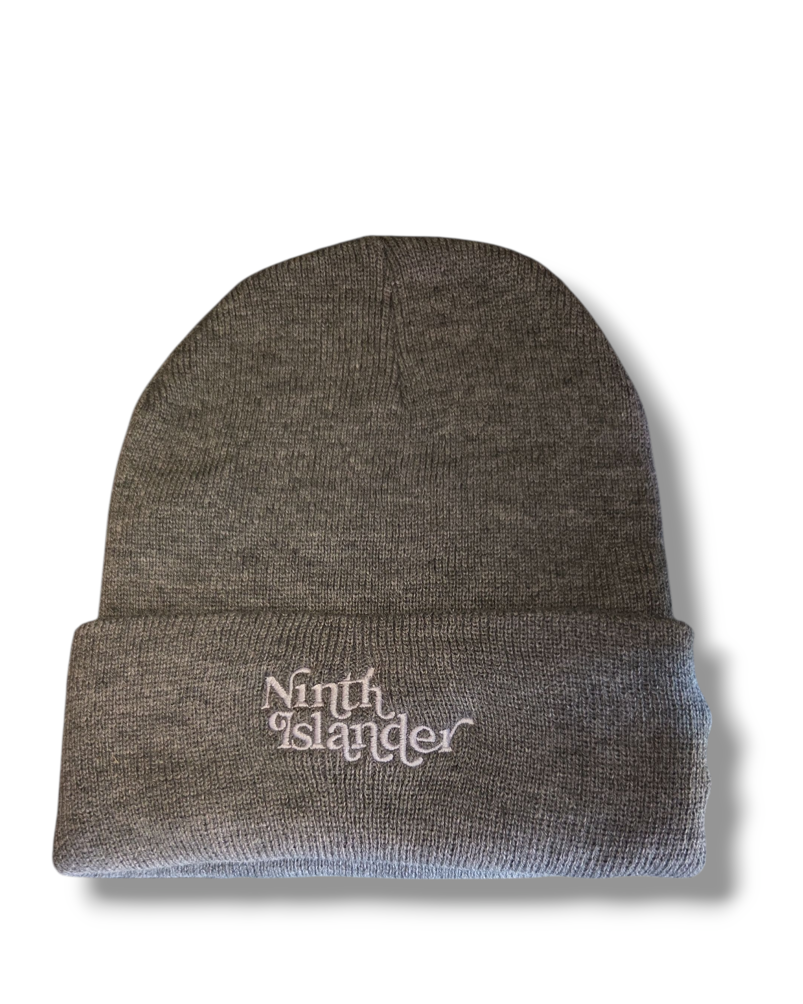 NINTH ISLANDER charcoal beanie